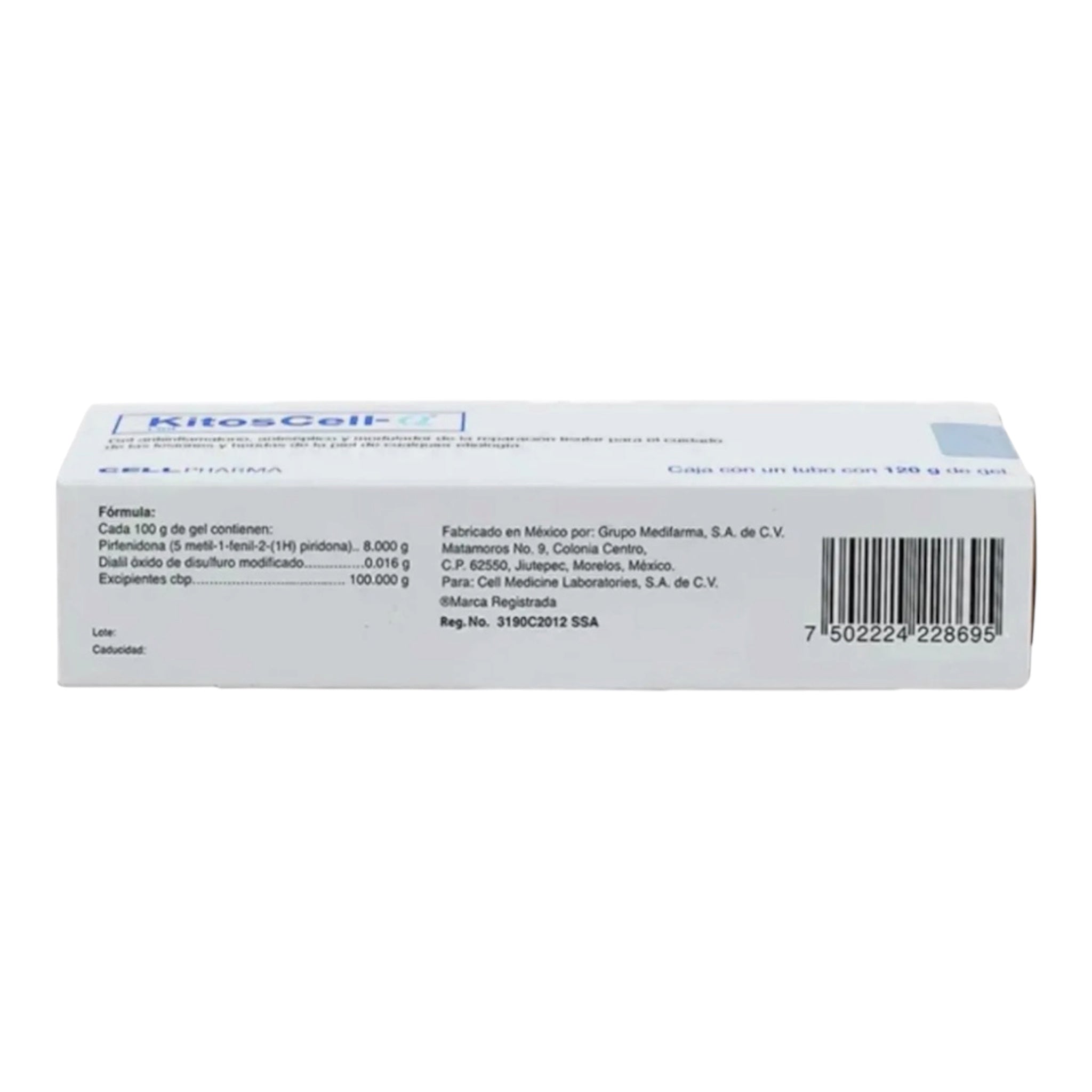 Gel Cicatrizante Kitoscell - Q 120g