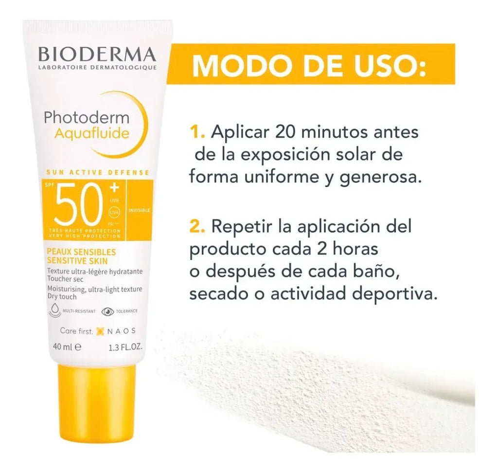 Bioderma Photoderm Aquafluido fps50+ 40ml