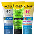 Protector Solar Sunbeat Fps50 Pack 200g C/u con Gel Refrescante Para Después Del Sol