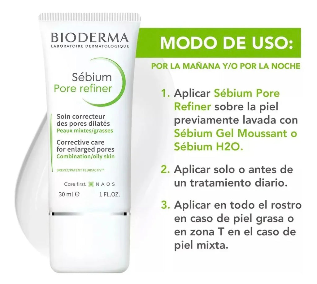 Bioderma Sébium Pore Refiner, Corrector De Poros, 30 Ml