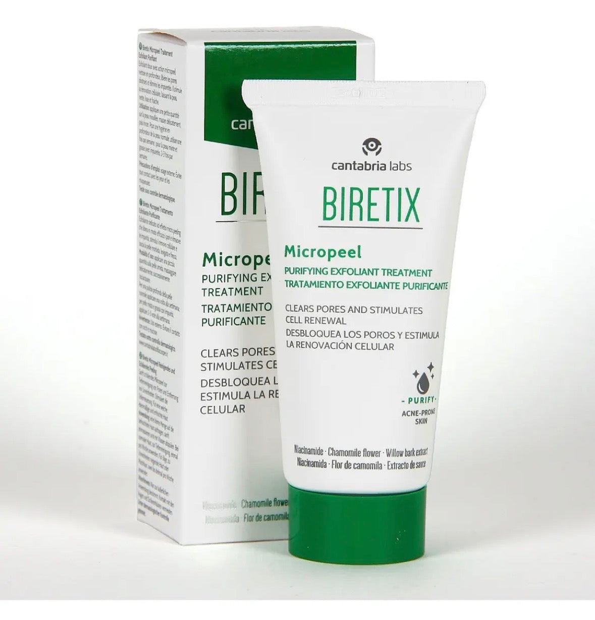 Biretix Micropeel Tratamiento Exfoliante 50ml