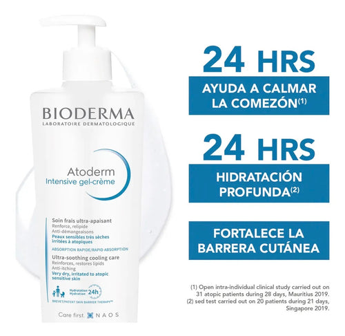 Bioderma Atoderm Intensive Gel Crema 500ml Ultraligera