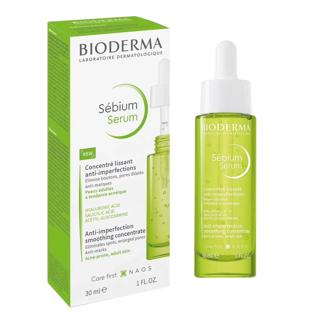Bioderma Sébium Sérum Ultra Ligero, Regula Sebo y Suaviza Poros, 30 ml