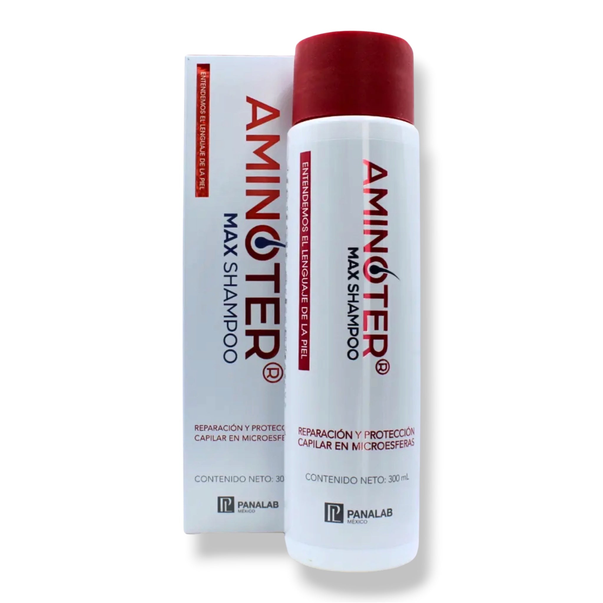 Aminoter Max Shampoo 300 Ml Protección Y Reparación Capilar